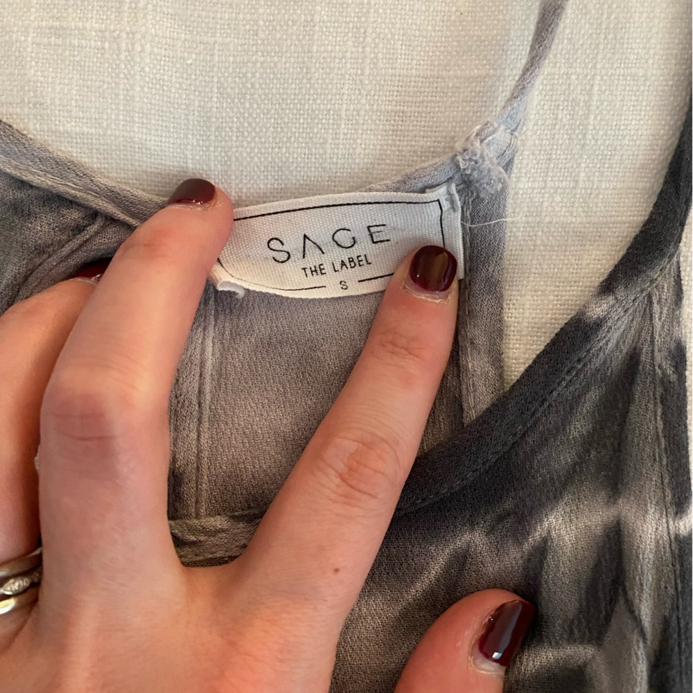 Sage the label tank top